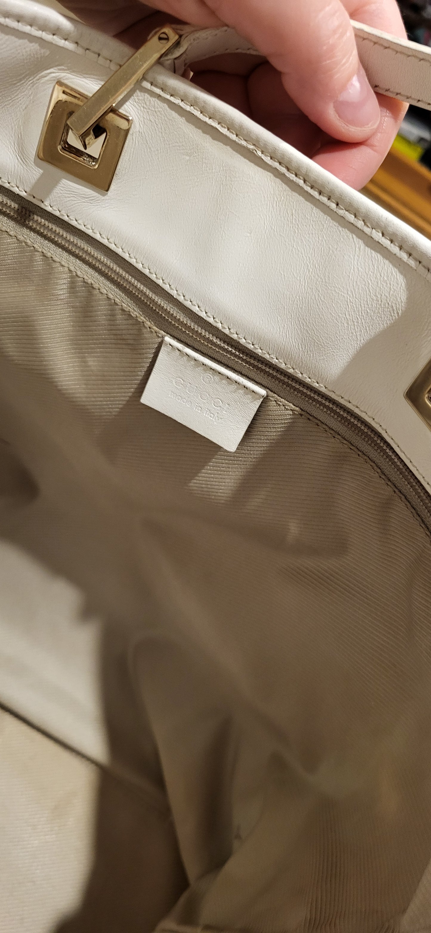 GUCCI Supreme GG monogram Tote Bag Baby Blue