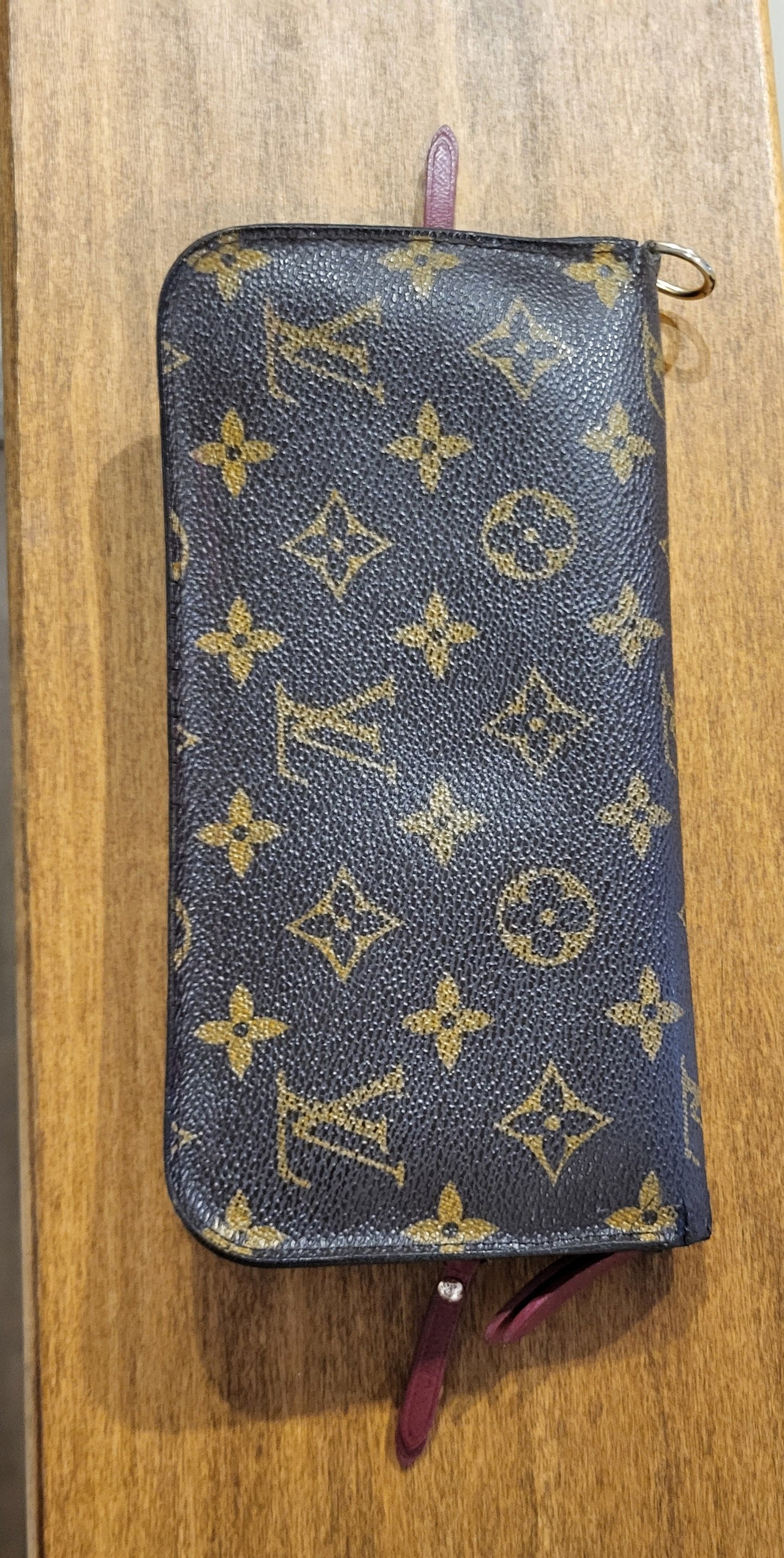 Louis Vuitton Portefeuille Insolite with Red Interior Long Wallet