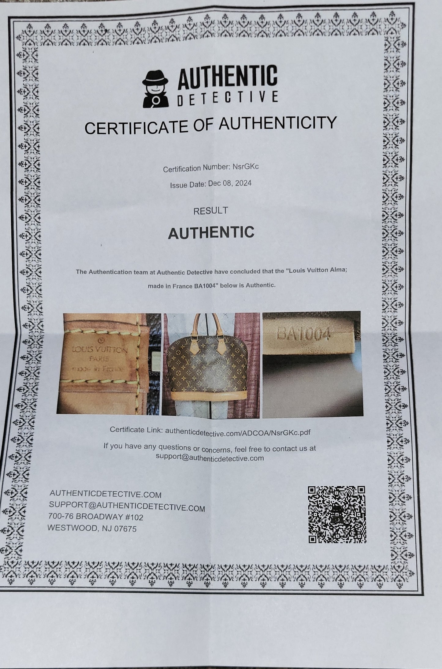 Louis Vuitton Alma PM